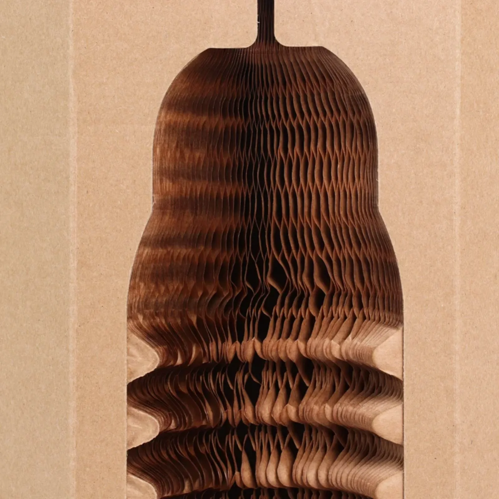 Corrugated Cardboard Single Bottle Wine Box 2