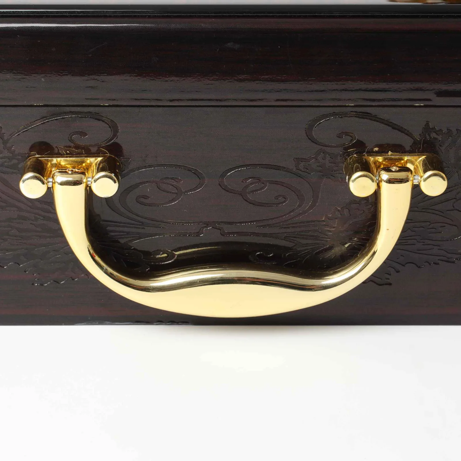 Lacquered Wooden Wine Box for Four Bottles 5