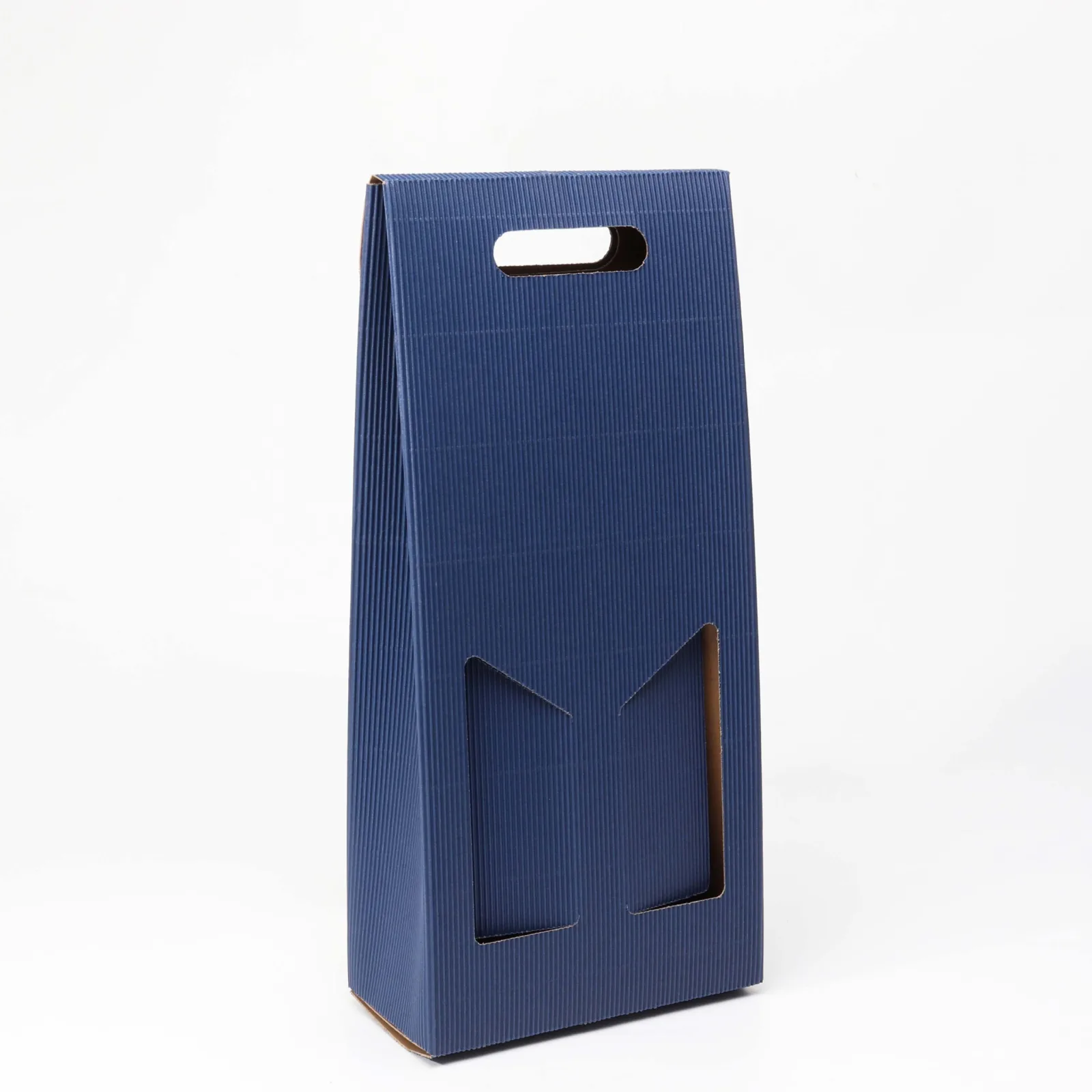 Eco-Friendly Wine Shipping Boxes with Handle, 1-3 Bottles 2
